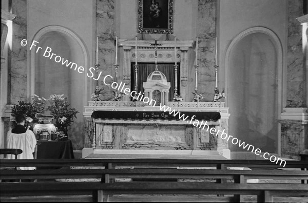 ST FRANCIS XAVIERS  RELIC EXPOSED IN CHAPEL FLASH